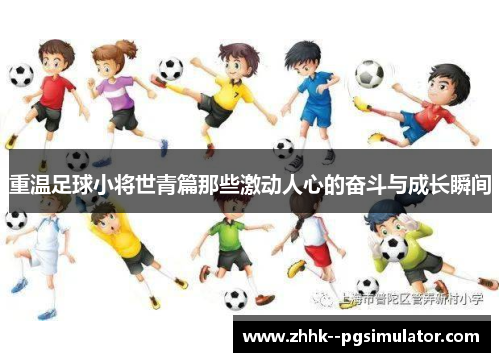 重温足球小将世青篇那些激动人心的奋斗与成长瞬间